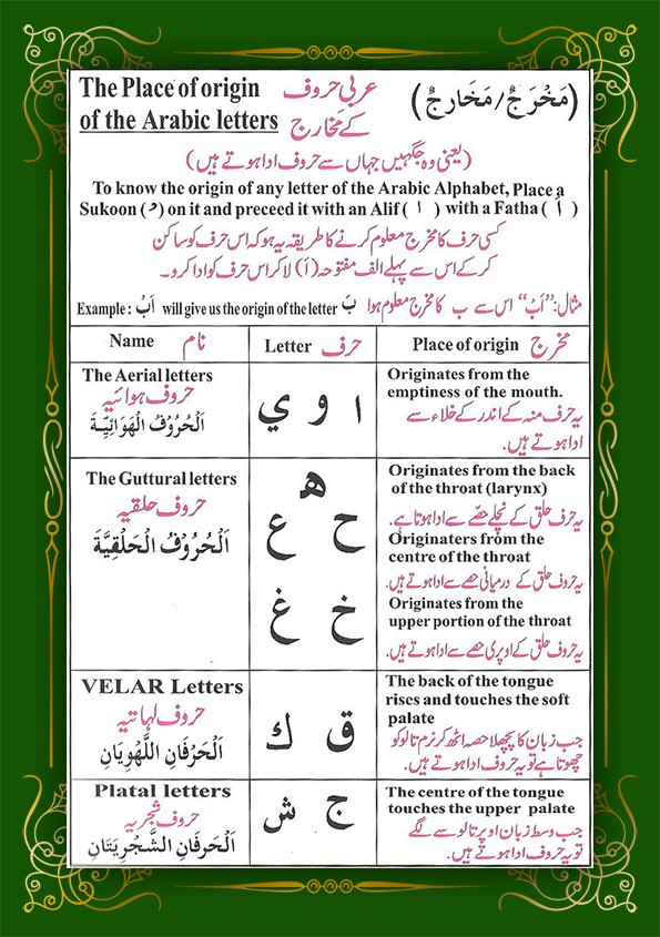 Read Tajweed Rules - Best Online Quran Teacher